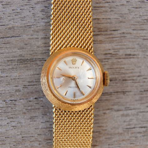 Rolex Precision Lady Vintage oro 